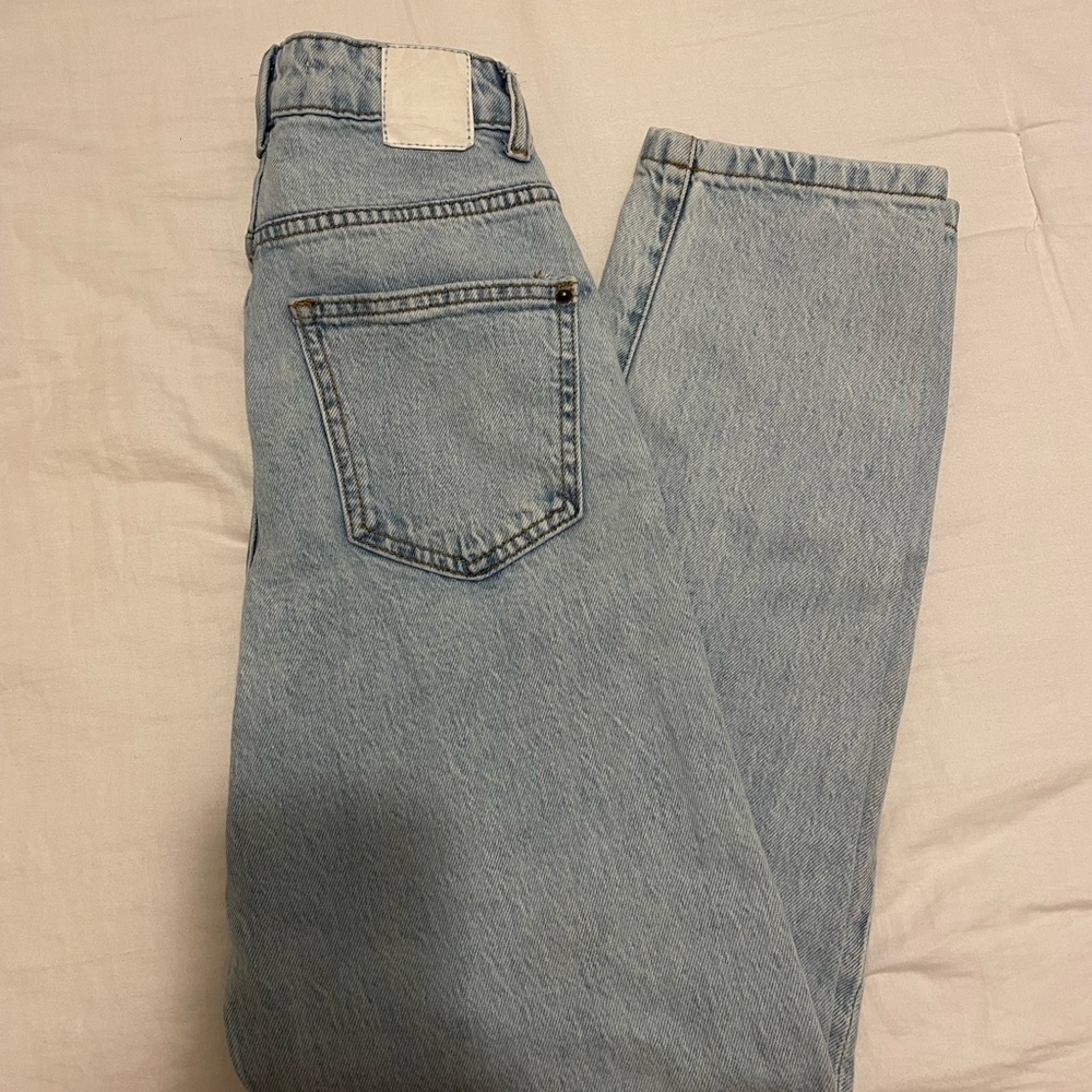 Zara mom jeans